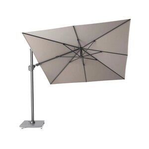 Platinum zweefparasol Challenger T² premium 300x300 Manhattan - afbeelding 2