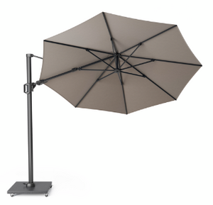 Platinum Zweefparasol Challenger T² Premium Ø350 cm Manhattan - afbeelding 1