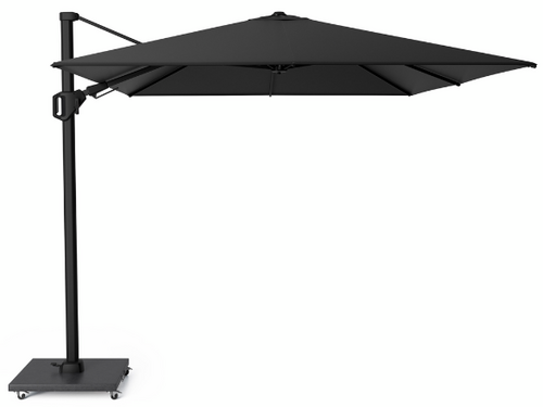 Platinum Zweefparasol Challenger T² Premium 350x260 cm Jet Black - afbeelding 2