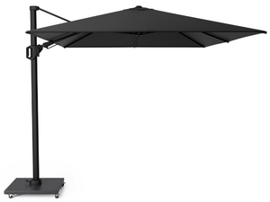 Platinum Zweefparasol Challenger T² Premium 350x260 cm Jet Black - afbeelding 2