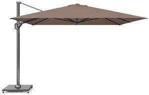 Platinum zweefparasol Challenger T¹ Premium 350x350 Havana