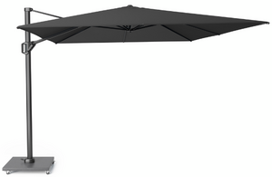 Platinum Zweefparasol Challenger T¹ Premium 400x300 cm Faded Black - afbeelding 1
