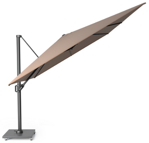 Platinum Zweefparasol Challenger T¹ Premium 400x300 cm Havana - afbeelding 2