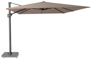 Platinum Zweefparasol Challenger T¹ Premium 400x300 cm Havana - afbeelding 1