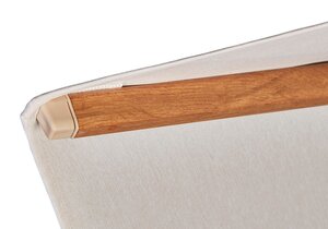 Platinum zweefparasol Challenger T² premium Teak look 260x350 Champagne - afbeelding 11