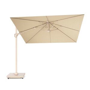 Platinum zweefparasol Challenger T² Sandstone frame, 300x300 Champagne