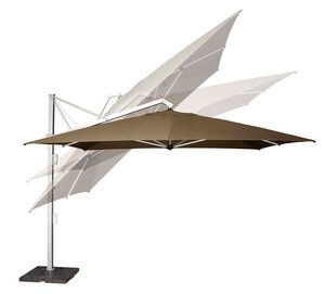 Platinum zweefparasol Icon Premium 400x300 Manhattan - afbeelding 3