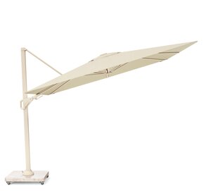 Platinum Zweefparasol Nexus T² Champagne Vierkant 300 x 300 cm - afbeelding 3