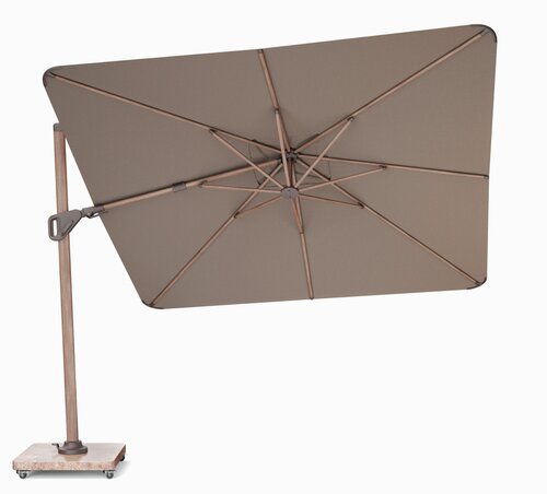 Platinum Zweefparasol Nexus T² Havana Vierkant 300 x 300 cm - afbeelding 1