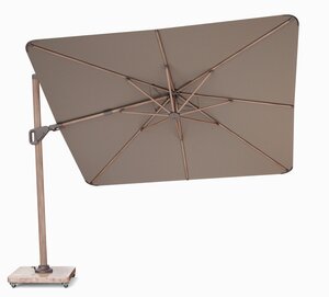 Platinum Zweefparasol Nexus T² Havana Vierkant 300 x 300 cm - afbeelding 1