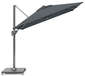 Platinum Zweefparasol Voyager T¹ 250x250 cm Antraciet - afbeelding 2