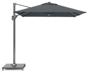 Platinum Zweefparasol Voyager T¹ 250x250 cm Antraciet - afbeelding 1
