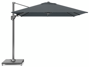 Platinum Zweefparasol Voyager T² 270x270 cm Antraciet - afbeelding 2