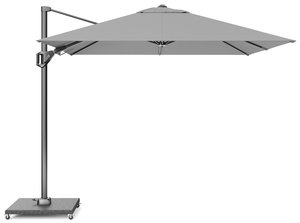 Platinum Zweefparasol Voyager T² 270 x 270 cm Lichtgrijs - afbeelding 1