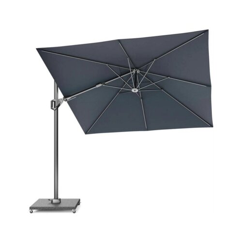 Platinum zweefparasol Voyager T² 270x270 antraciet - afbeelding 2