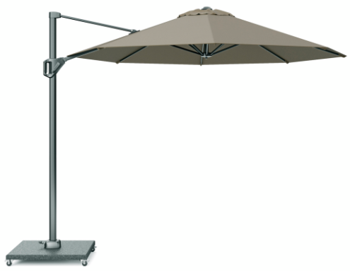 Platinum Zweefparasol Voyager T¹ Ø300 cm Taupe - afbeelding 1