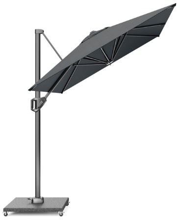 Platinum Zweefparasol Voyager T¹ 300x200 cm Antraciet - afbeelding 2