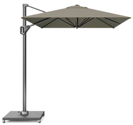 Platinum Zweefparasol Voyager T¹ 300x200 cm Taupe - afbeelding 1
