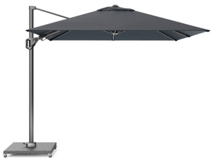 Platinum Zweefparasol Voyager T² Premium 270x270 cm Faded Black - afbeelding 2