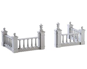 Lemax Plaza Fence set van 4