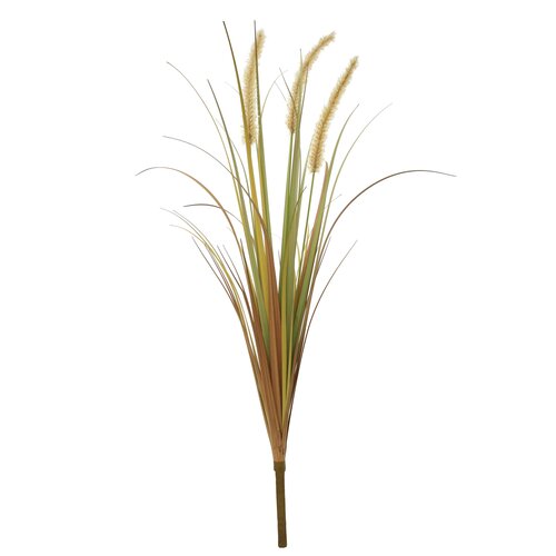 Pluimgras Steker Kunstplant - H77cm Bruin