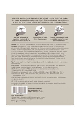 Poeder wateroplos 500gr - afbeelding 2