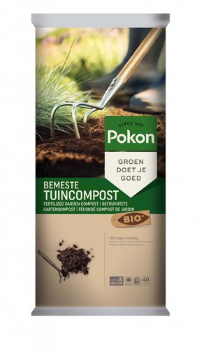 Pokon Bio Bemeste Tuincompost 40L