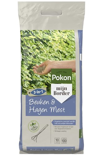 Pokon Beuken & Hagen Mest 10kg - afbeelding 1