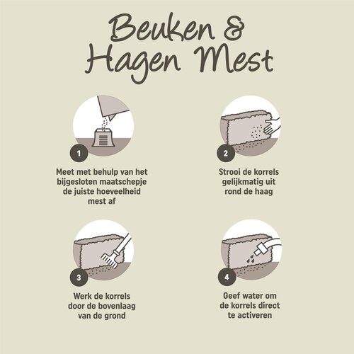 Pokon Beuken & Hagen Mest 2,5kg - afbeelding 3