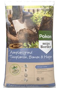 Pokon Bio Aanplantgrond Tuinplanten, Bomen & Hagen 30L - afbeelding 1