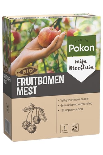 Pokon Bio Fruitbomen Mest 1kg - afbeelding 1