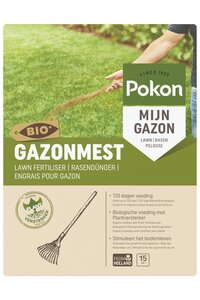 Pokon Bio Gazonmest 1kg voor 15mВ  - afbeelding 1