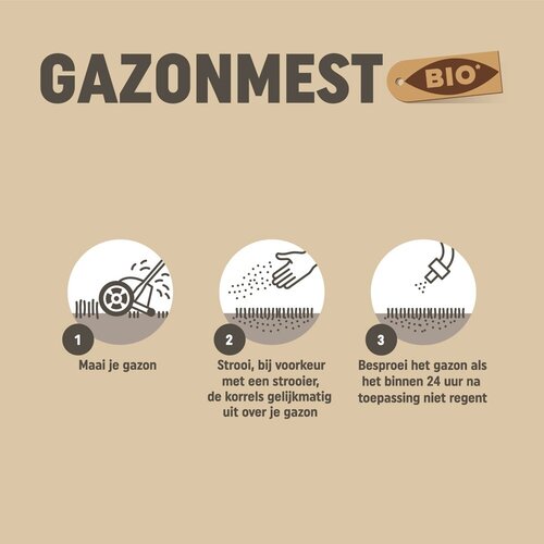 Pokon Bio Gazonmest 8,4kg voor 125mВ  - afbeelding 6