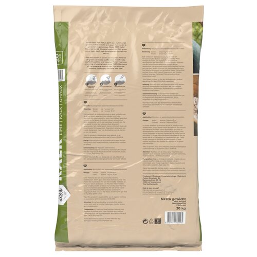 Pokon Bio Kalk - 20kg voor 200m² - afbeelding 3