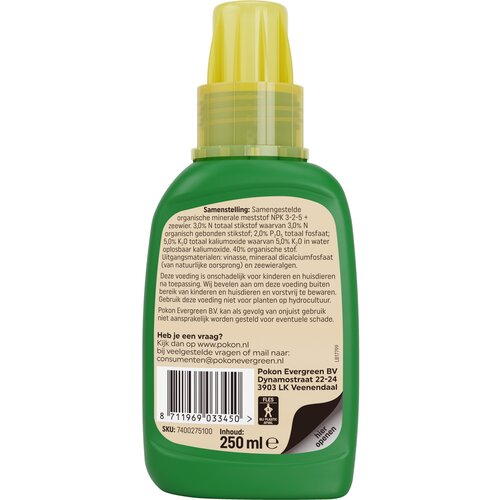 Pokon Bio Kamerplanten Voeding 250ml - afbeelding 2