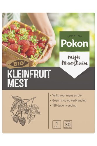 Pokon Bio Kleinfruit Mest 1kg  - afbeelding 1