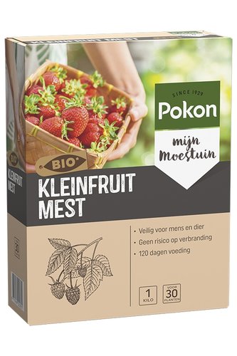 Pokon Bio Kleinfruit Mest 1kg - afbeelding 1