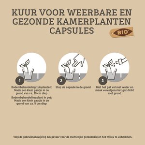 Pokon Bio Kuur voor Weerbare en Gezonde Kamerplanten Capsules 12 stuks - afbeelding 5