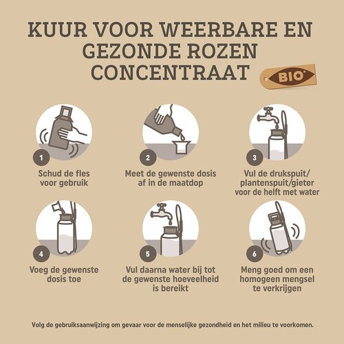 Pokon Bio Kuur voor Weerbare en Gezonde Rozen Concentraat 500ml - afbeelding 4