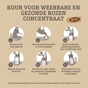 Pokon Bio Kuur voor Weerbare en Gezonde Rozen Concentraat 500ml - afbeelding 4