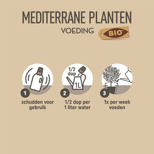 Pokon Bio Mediterrane Planten Voeding 500ml - afbeelding 3