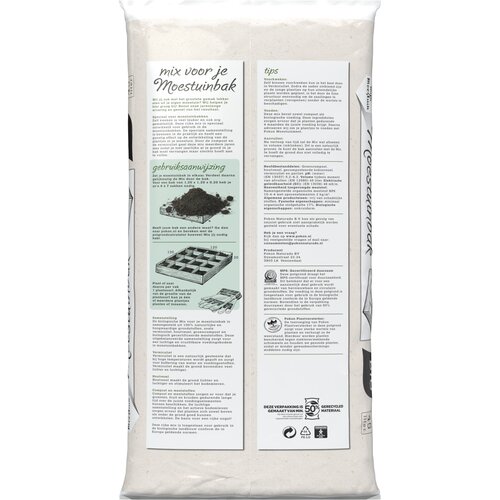 Pokon Bio Mix voor je Moestuinbak Turfvrij 45L - afbeelding 2