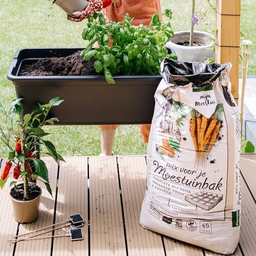 Pokon Bio Mix voor je Moestuinbak Turfvrij 45L - afbeelding 4