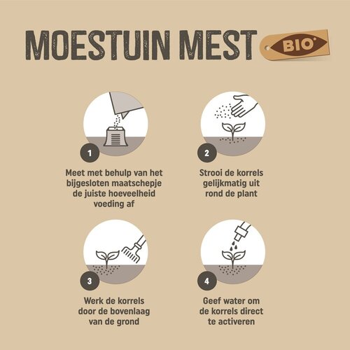 Pokon Bio Moestuin Mest 1kg  - afbeelding 3