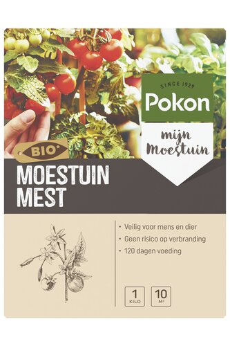 Pokon Bio Moestuin Mest 1kg  - afbeelding 1