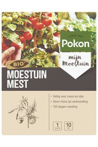 Pokon Bio Moestuin Mest 1kg  - afbeelding 1