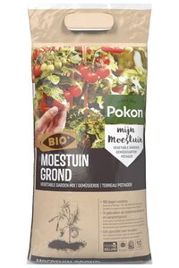 Pokon Bio Moestuingrond Turfvrij - 10L