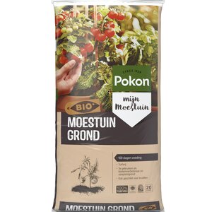 Pokon Bio Moestuingrond Turfvrij 20L - afbeelding 1