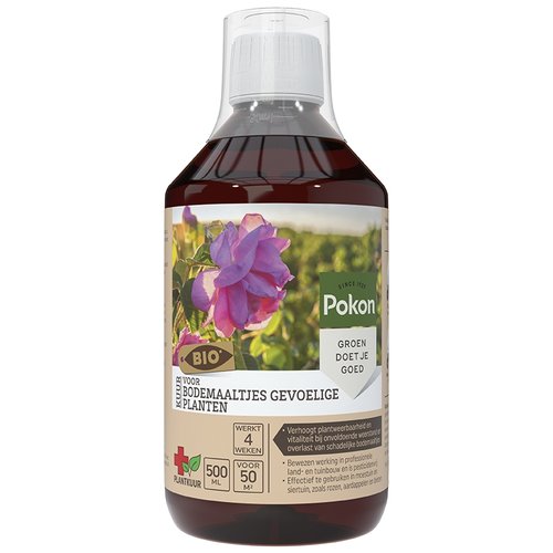 Pokon Bio Plantkuur Bodemaaltjes Gevoelige Planten Concentraat 500ml - afbeelding 1