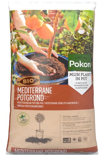 Pokon Bio Potgrond Mediterrane Planten 30L OP=OP - afbeelding 1